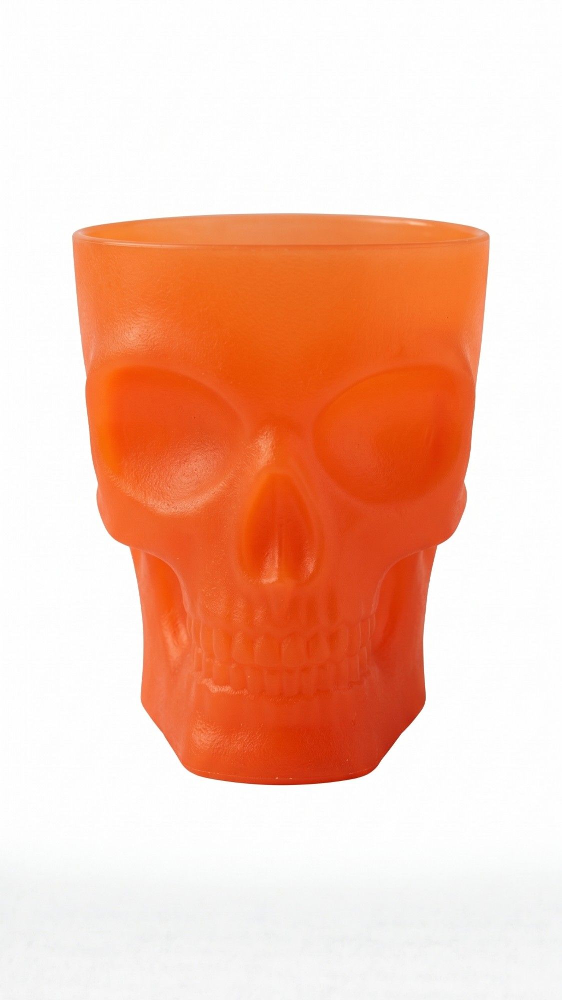 Skelettbecher Orange